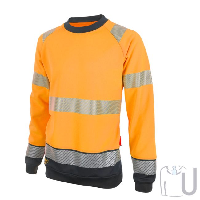 Flexi Hi Vis Two Tone Sweatshirt